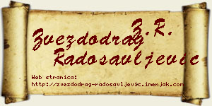 Zvezdodrag Radosavljević vizit kartica